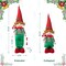 Set of 2 39"/26"H Telescoped Fabric Christmas Boy Elf Standing Décor